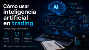 Cómo usar inteligencia artificial en trading con algoritmos y gestión de riesgo