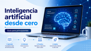 Inteligencia artificial desde cero guía para principiantes para aprender IA paso a paso